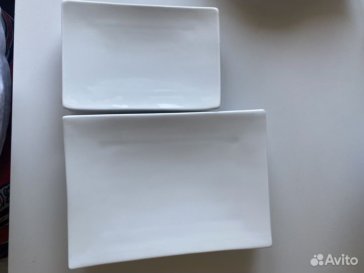 Сервировочные тарелки фарфор