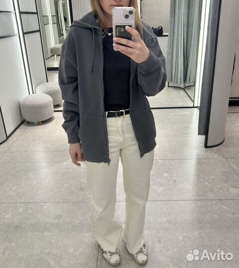 Толстовка на молнии lime