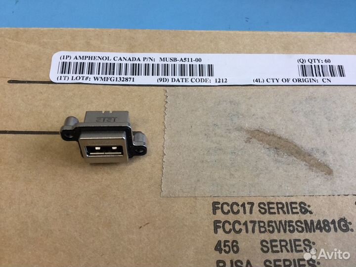 Герметичные разъемы Amphenol- USB, Ethernet, Video