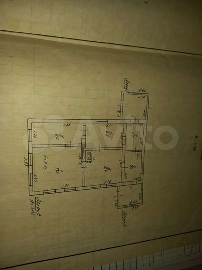 Дом 44,7 м² на участке 7 сот.