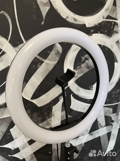 Кольцевая лампа 33 см со штативом 160 см