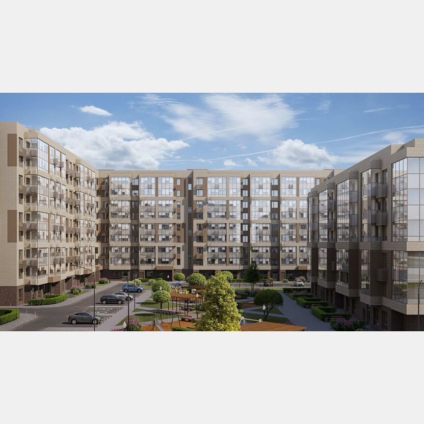 1-к. квартира, 40,2 м², 7/9 эт.