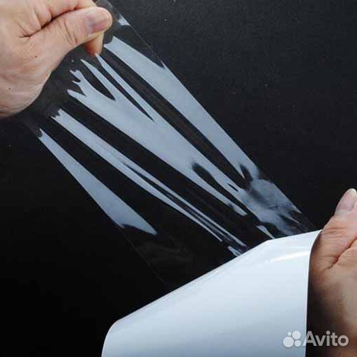 Антигравийная защитная пленка для фар 180 микрон