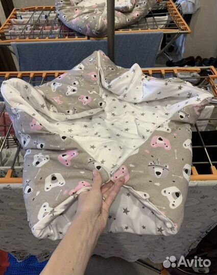 Конверт одеяло на выписку