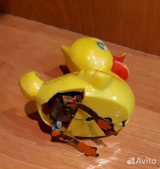 Заводная игрушка ссср, утенок заводной