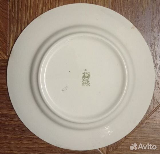 Набор из 6 десертных тарелок СССР 17,5 см