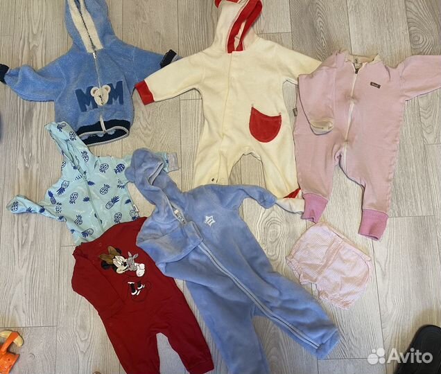 Вещи пакетом на девочку 68 74