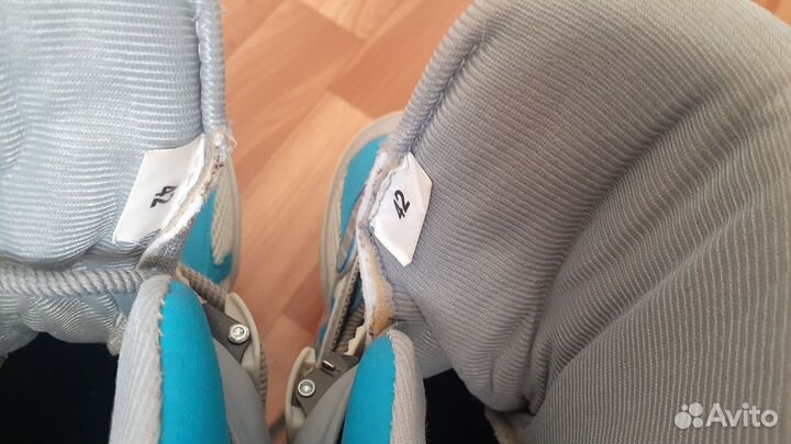 Роликовые коньки Larsen 34-37 + защита