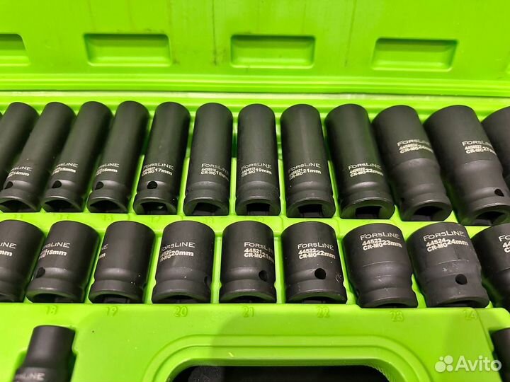 Набор ударных головок 1/2 для гайковерта