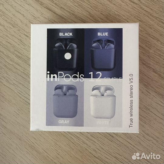 Беспроводные наушники InPods 12
