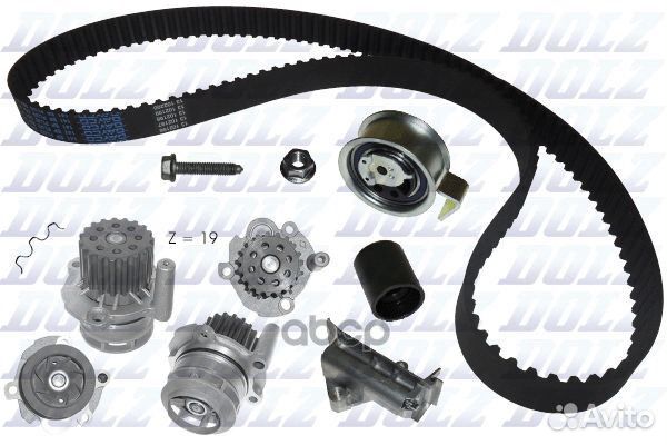 Комплект грм с насосом VW passat (3B), golf IV