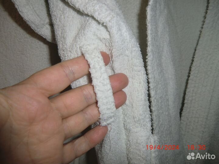 Халат махровый женский банный