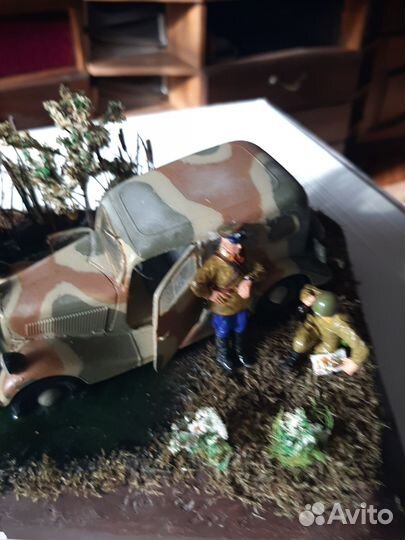 Диарама на тему ВОВ