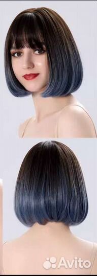 Парик каре омбре