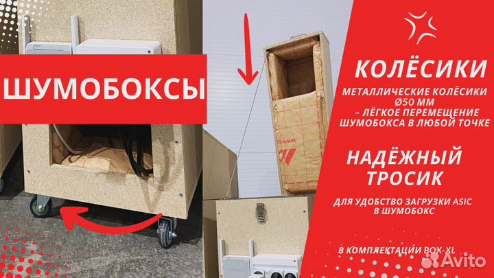 Умный шумобокс с Wi-Fi управлением для Antminer