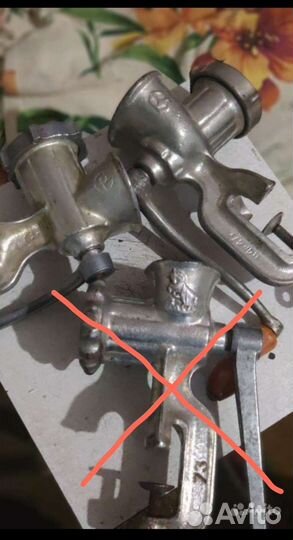 Мясорубка ручная СССР чугунная