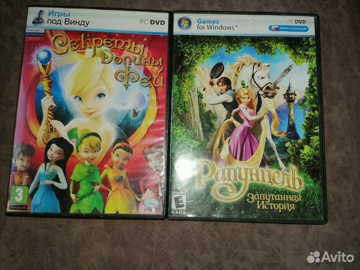 Dvd Игры Рапунцель и Секреты Долины фей