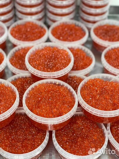 Красная икра горбуши