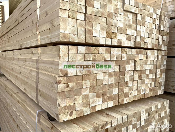 Брусок сухой строганный