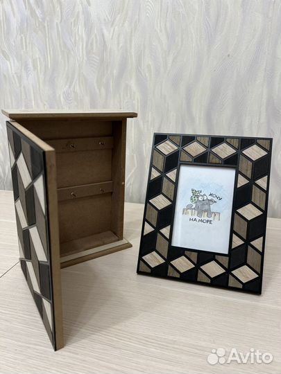 Ключница с рамкой для фотографий