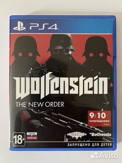 Wolfenstein The New Order PS4 / Игра для PS4