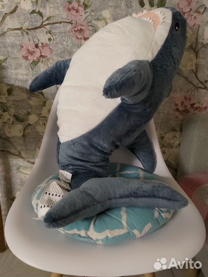 Акула блохэй из IKEA 100см оригинал доставка