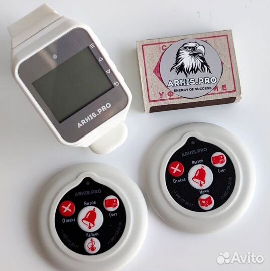 Беспроводная система/кнопка вызова персонала часы