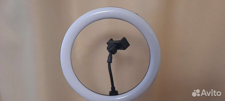Кольцевая лампа со штативом 26см