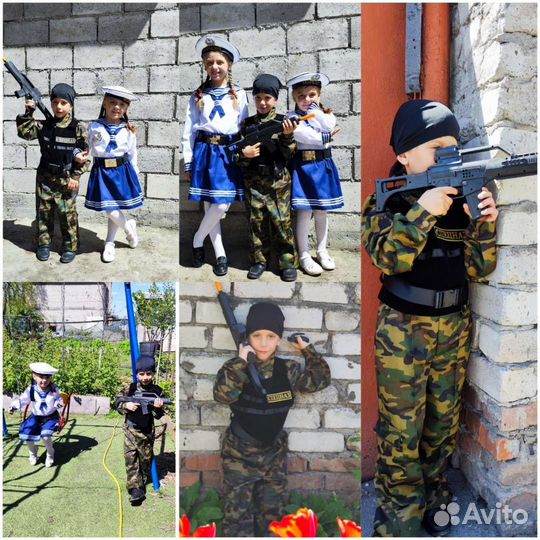 Детский костюм на 9 мая