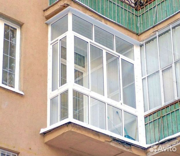 Пластиковые балконы от завода