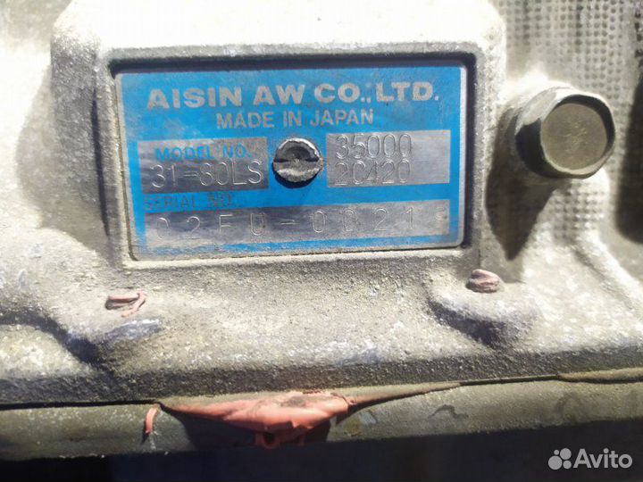 Акпп Toyota Mark Ii Blit GX115 1G-FE beams 2002