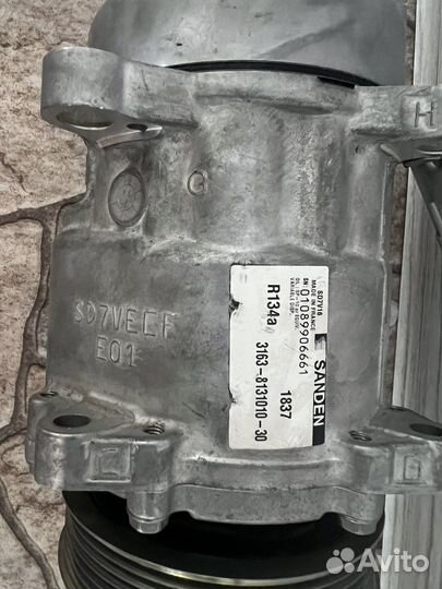 Компрессор кордиционер на УАЗ Патриот