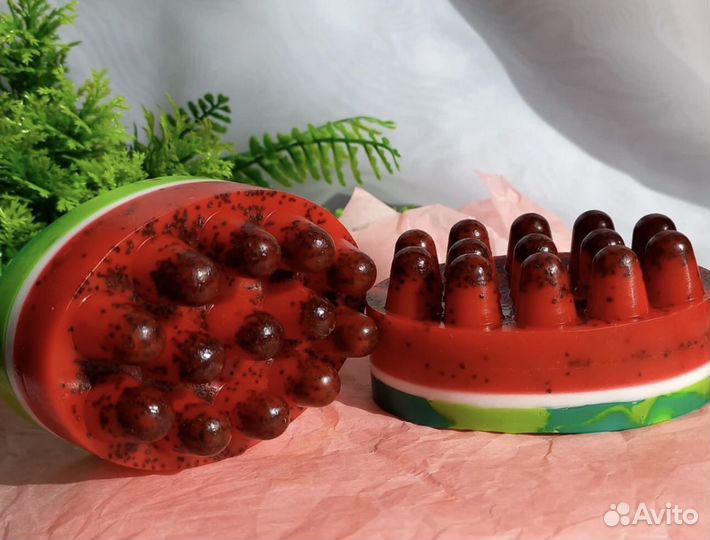 Массажное мыло-скраб