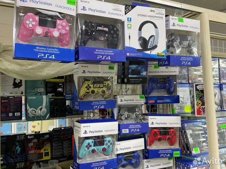 Геймпады джойстики Sony PS4 PS3 PS2 PS1 Xbox 360