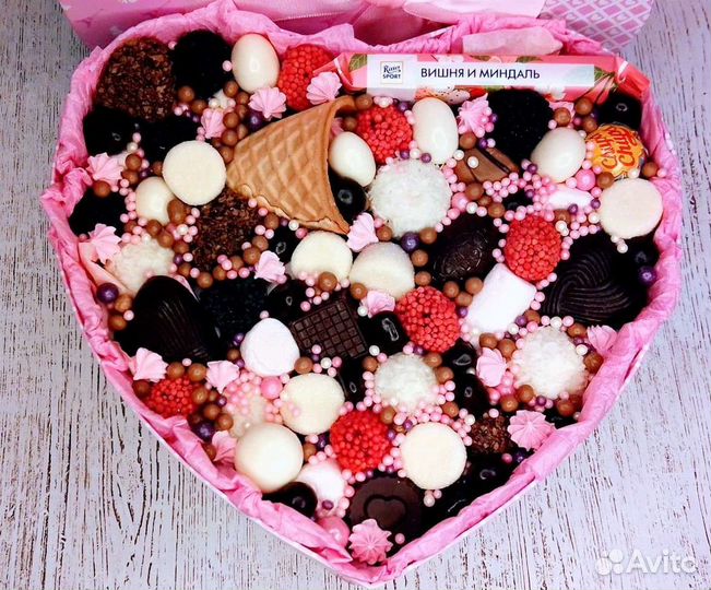 Сладкий подарок девушке. Подарок на день рождения