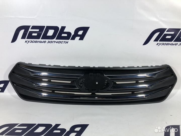 Решетка радиатора Hyundai Creta (15-21) люкс хром