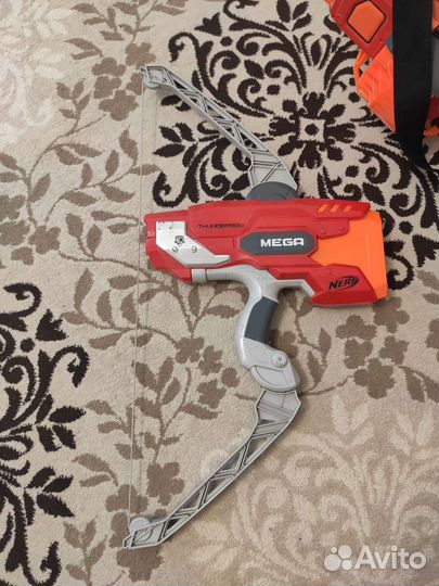Бластер Nerf mega mastodon, thunderbow