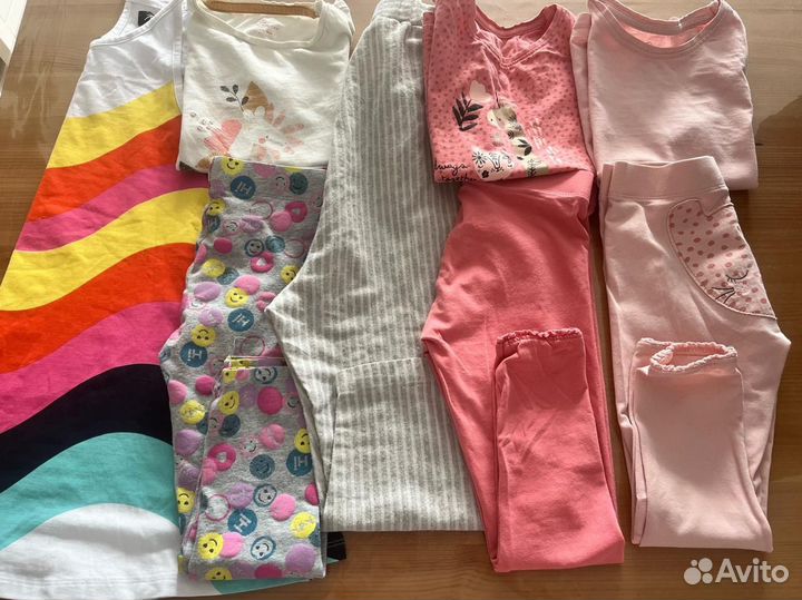 Пакет вещей на девочку 110