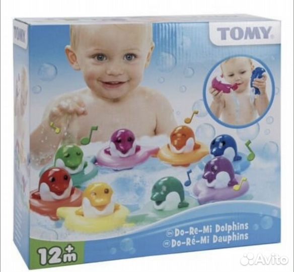 Игрушки для ванной поющие дельфины
