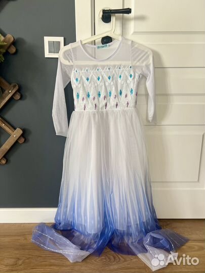 Платье эльзы для девочки 130
