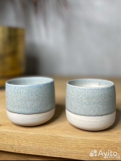 Стаканы керамические. Ручная работа