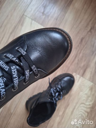 Ботинки женнские на весну натуральная кожа