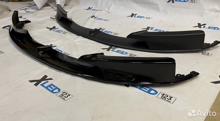 Сплиттер BMW F30 m tech м пакет