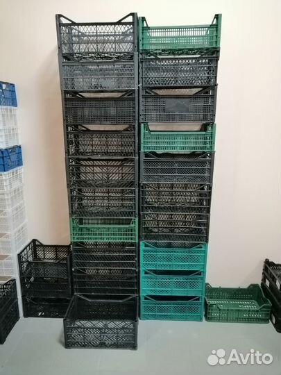 Пластиковые ящики для овощей бу
