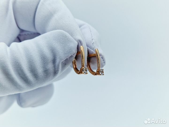 Золотые Серьги 585 пробы. Рассрочка