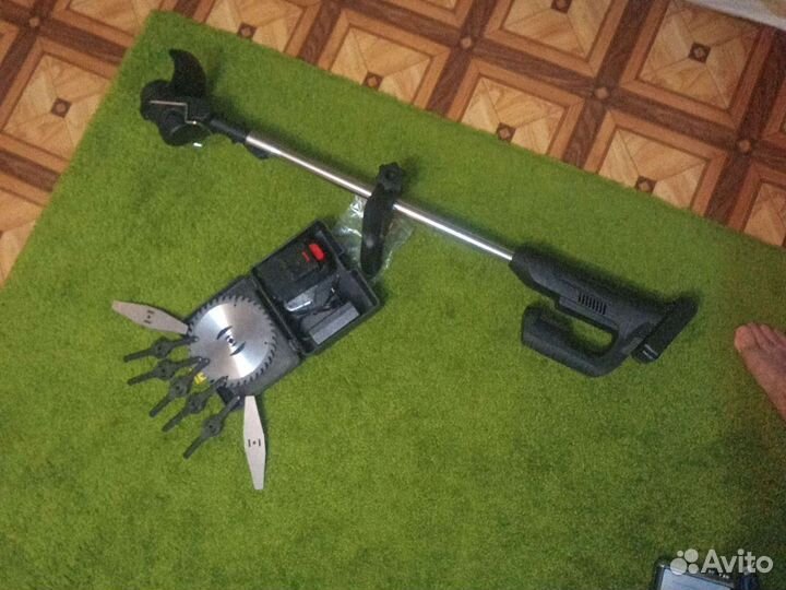 Газонокосилка,триммер на аккумуляторе