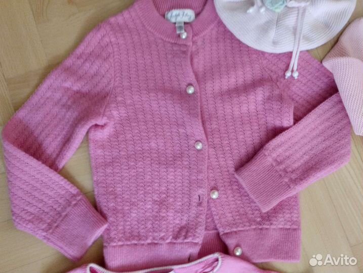 Кардиганы/кофточки на девочку 4-5 лет
