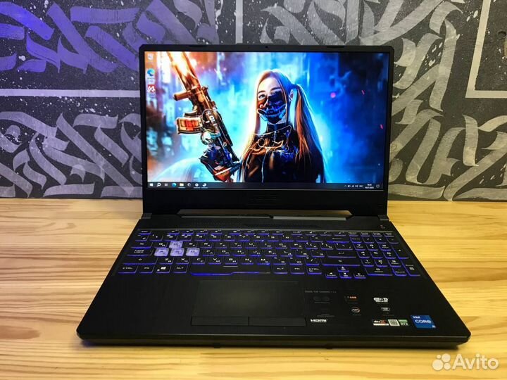 Игровой ноутбук Asus RTX 3050/16Gb/ssdm2+рассрочка
