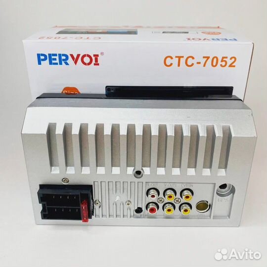 Автомагнитола сенсорная 2DIN Pervoi CTC-7052