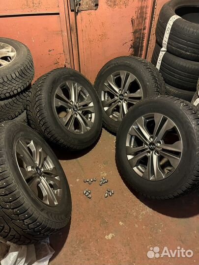 Зимние колеса хундай сантафе santafe 235 65 17